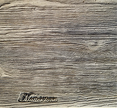 Betonpflasterplatte in Holzoptik, 15mm stark, 230cm x 39cm, grau